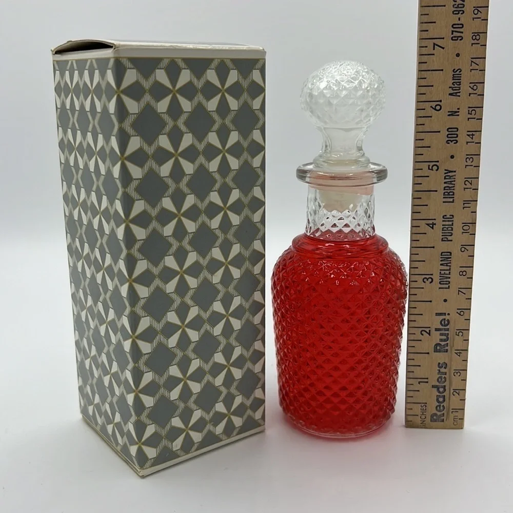 AVON FLAVOR FRESH APOTHECARY DECANTER 6oz VINTAGE IN BOX